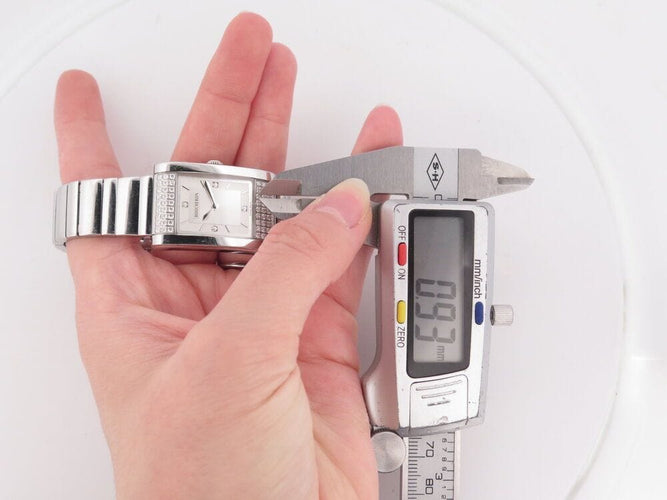 Montre vintage montre BOUCHERON reflet icare 34 mm quartz classique acier diamant 58 Facettes 268397