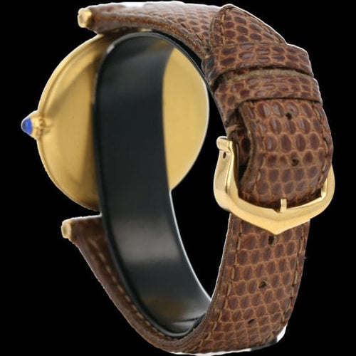 Montre Cartier Montre Must De Cartier Vermeil 58 Facettes MT44799