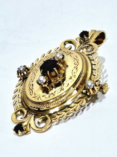 Pendentif Pendentif Napoléon III or ose 58 Facettes
