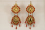 Boucles d'oreilles Boucles d'oreilles antiques en or corail 58 Facettes 7666