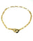 Collier DINH VAN. Collection "Menottes R15", collier or jaune 18K 58 Facettes