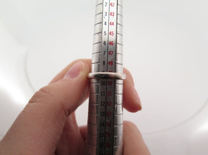 49 bague solitaire diamant 0.76ct t49 or blanc 18k 6.9 gr + anneau 58 Facettes 265666