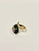 Bague 56.5 Bague Cobra or jaune onyx diamants 58 Facettes 32600162