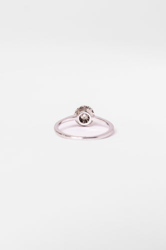 Bague Solitaire en or blanc et diamant 58 Facettes