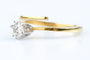 Bague 55 Bague solitaire diamant en or jaune 58 Facettes BG-31200195-107