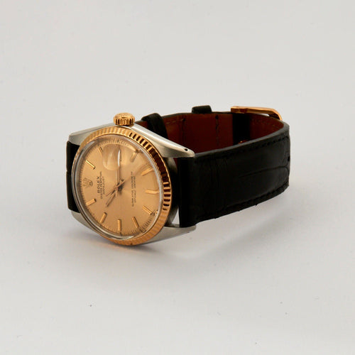 Montre ROLEX - Montre Datejust or et acier 58 Facettes