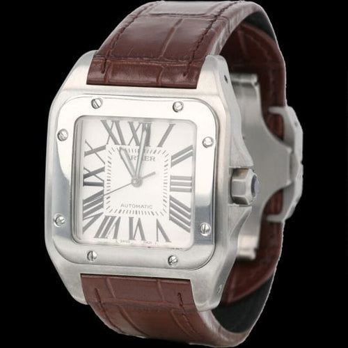 Montre Cartier Montre Santos 100 Xl 58 Facettes MT42897