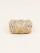 Bague 54 OJ PERRIN Bague pyramide or jaune diamants 58 Facettes 1211.4