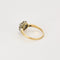 Bague 54 Bague "Fleur" en or jaune et gris , diamants 58 Facettes ASN0417