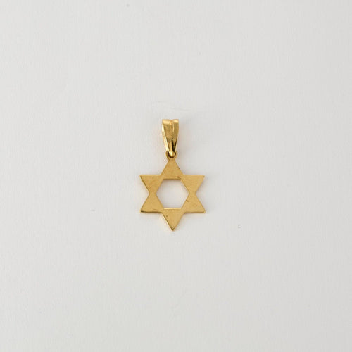 Pendentif Pendentif Etoile de David en or jaune 58 Facettes ARL0654