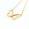 Collier Collier papillon or jaune et diamant 58 Facettes 31487