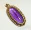Pendentif Pendentif en or jaune 18 carats et améthyste 58 Facettes AB369