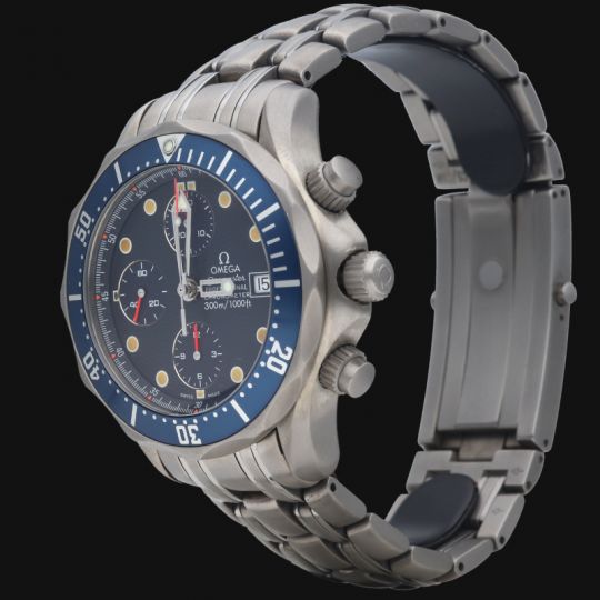 Orologio cronografo Omega Seamaster Diver 300M Titano