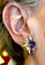 Boucles d'oreilles 50 Bague et boucles d’oreilles en or 18 carats, améthystes et diamants 58 Facettes AB506