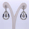 Boucles d'oreilles Boucles d'oreilles Art Déco en saphir et diamant 58 Facettes
