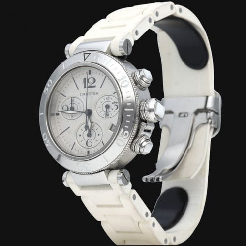Montre Cartier Montre Pasha Seatimer 58 Facettes MT41496