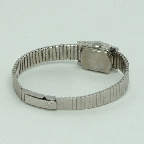 Montre OMEGA - Montre en or blanc et diamants des années 1960 58 Facettes