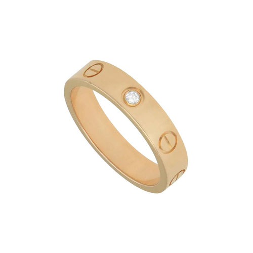 Bague 57 CARTIER - Bague "Love" Or Jaune et Diamant 58 Facettes