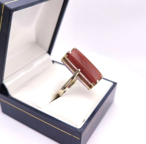 Bague 55 Bague reversible vintage or améthyste agate 58 Facettes