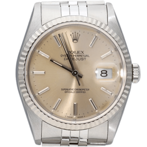 Montre Rolex Montre Date Just 36 58 Facettes MT43270