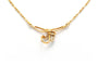 Collier Collier contemporain en or jaune et diamants taille 8/8 58 Facettes 22909