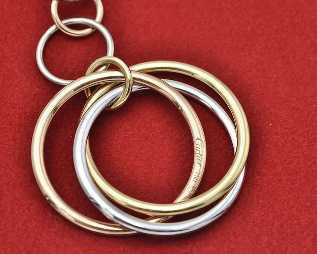 Collier Collier Cartier de la collection Trinity avec diamants 58 Facettes 14191