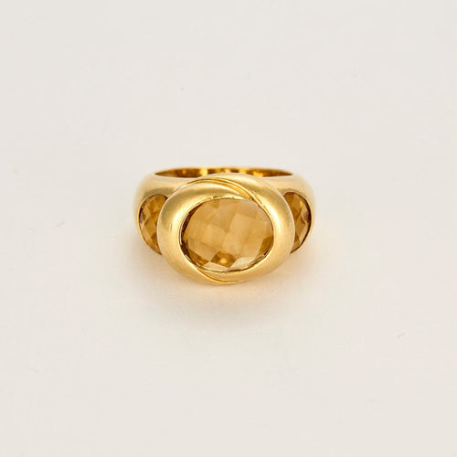 Bague 54 Bague Citrine 58 Facettes LP1301/15