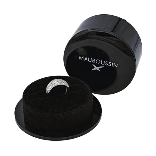 Bague 54 Mauboussin Bague C'est toi la star Or blanc Diamant 58 Facettes 3882135CN
