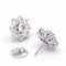 ROSETON Earrings in White Gold and Diamonds 58 Facettes D364209LF