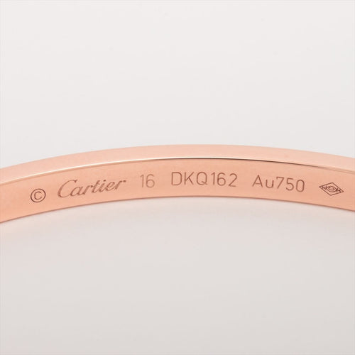 Bracelet CARTIER - Bracelet Love Or Rose Full set 58 Facettes