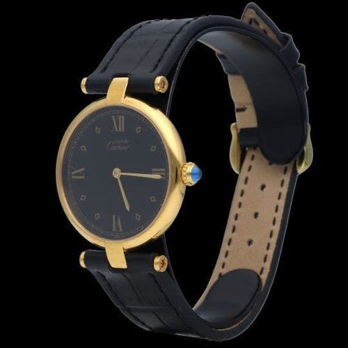 Montre Cartier Montre Must De Cartier Vermeil 58 Facettes MT44772