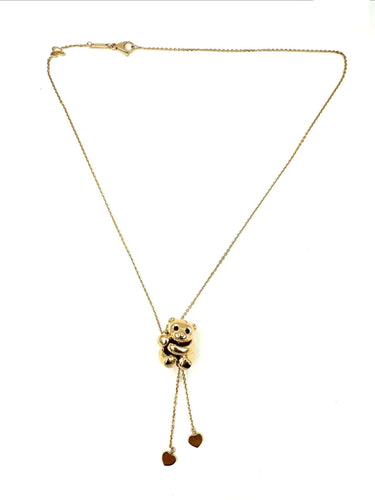 Collier CHOPARD. Collection "World animals collection", collier or rose 18K 58 Facettes