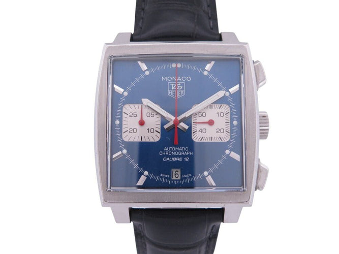 Montre montre TAG HEUER monaco chronograph caw2111-0 acier 39mm automatique 58 Facettes 268035