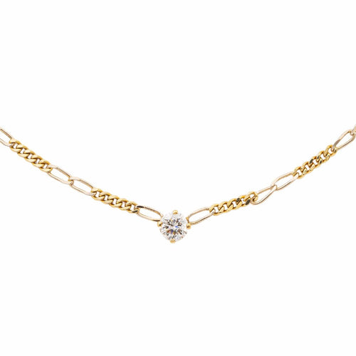 Collier Collier Or jaune Diamant 58 Facettes 2432046CN