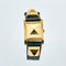 Montre HERMES - Montre Medor - Cuir et plaqué or 58 Facettes