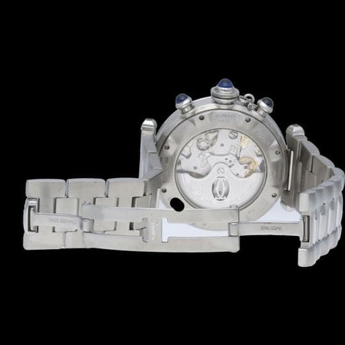 Hodinky Cartier Hodinky Pasha Chronograf 58 Facettes MT45261