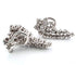 Boucles d'oreilles Boucles d'oreilles en or blanc massif 18 carats avec diamants 58 Facettes