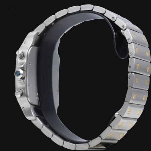 Montre Cartier Montre Santos Galbee Chronograph 58 Facettes MT42322