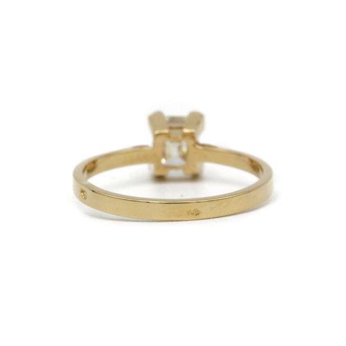 Bague 52 Solitaire Or et Diamant 58 Facettes 240121R