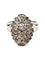 Bague 58 Bague ancienne or blanc et diamants 0,90 ct 58 Facettes