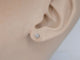 Boucles d'oreilles Boucles d'oreilles en or blanc serties de diamants 58 Facettes 2270