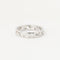 Bague 50 ALLIANCE DIAMANTS OR GRIS 18K 58 Facettes 1