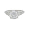 Bague 53 Bague diamant 2 carats, platine. 58 Facettes 31592