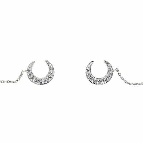 Boucles d'oreilles Boucles d'oreilles Puces Or blanc Diamant 58 Facettes 3145034CN