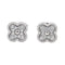 Boucles d'oreilles Van Cleef & Arpels Boucles d'oreilles Puces Sweet Alhambra Or blanc Diamant 58 Facettes 4160007RV