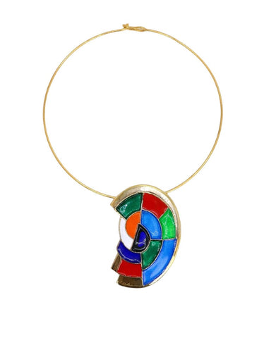 Pendentif Pendentif broche SONIA DELAUNAY Edition ARTCURIAL 58 Facettes 1028.8