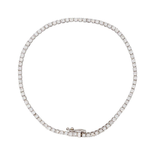 Bracelet Bracelet Ligne Or blanc Diamant 58 Facettes 5073348RV