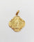 Pendentif Médaille religieuse or jaune 58 Facettes A05519