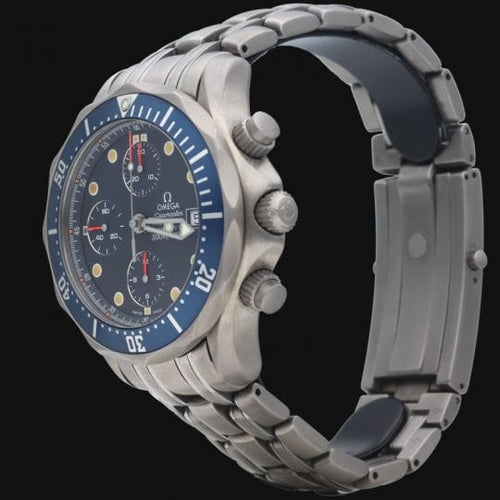 Montre Omega Montre Seamaster Diver 300M Chronograph Titan 58 Facettes MT40525