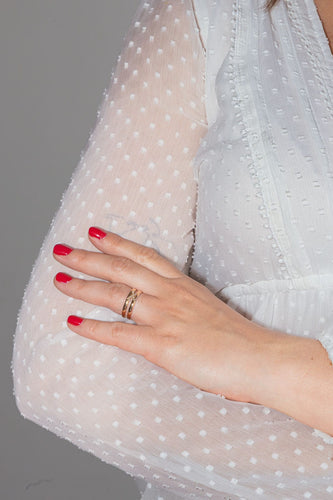 Bague 55.5 Mauboussin Bague Etoilement Divine Or rose Diamant 58 Facettes 4060995CN